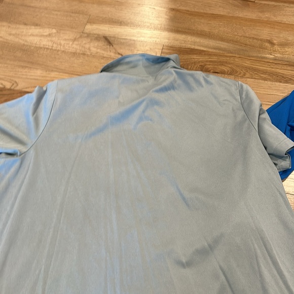 Bundle adidas 3xL blue quarter zip and gray polo - Picture 6 of 7